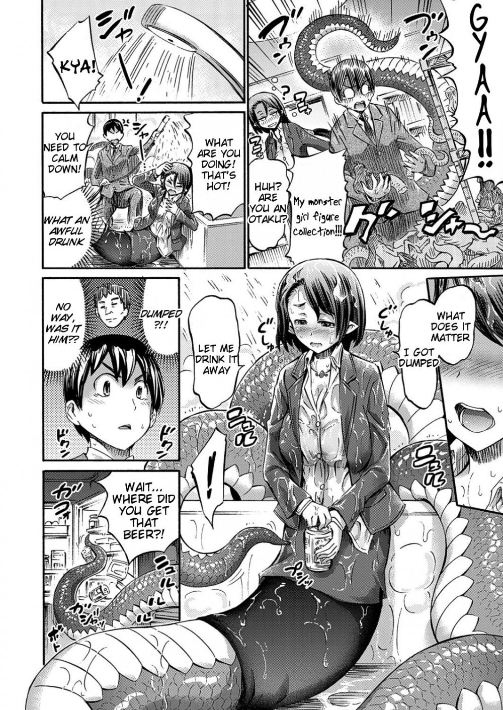 Hentai Manga Comic-Lamia, the Carry-Out Office Lady-Read-4